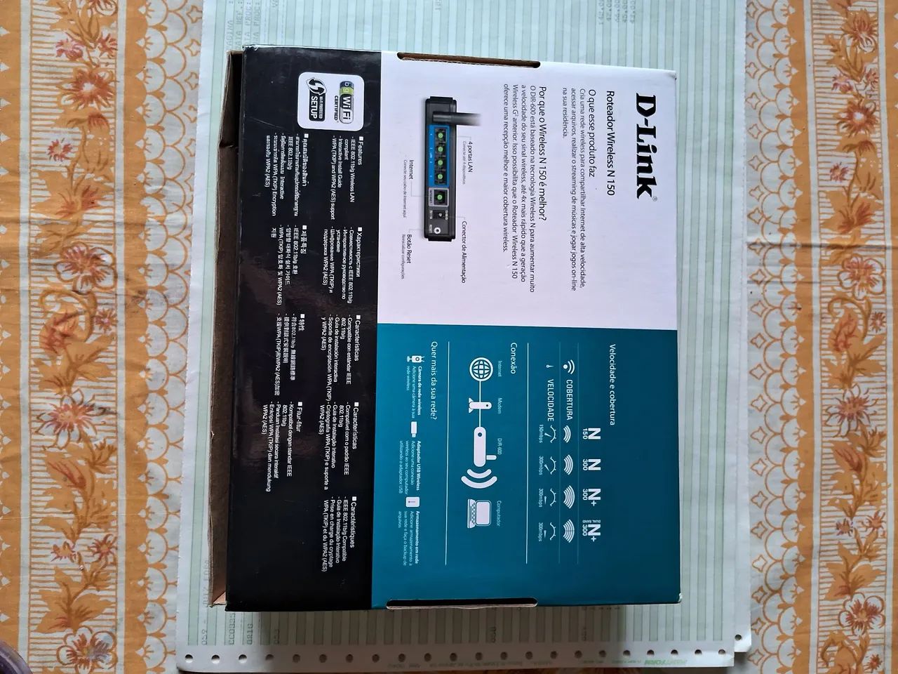 Roteador Wireless D-Link N 150 DIR-600 - Foto 3