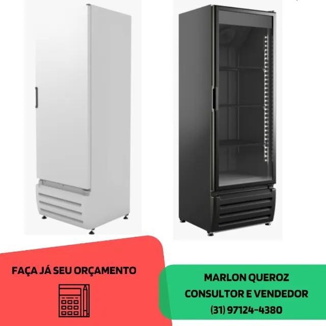  Freezer Vertical Dupla Ação Braslar 470 Litros 127/220v