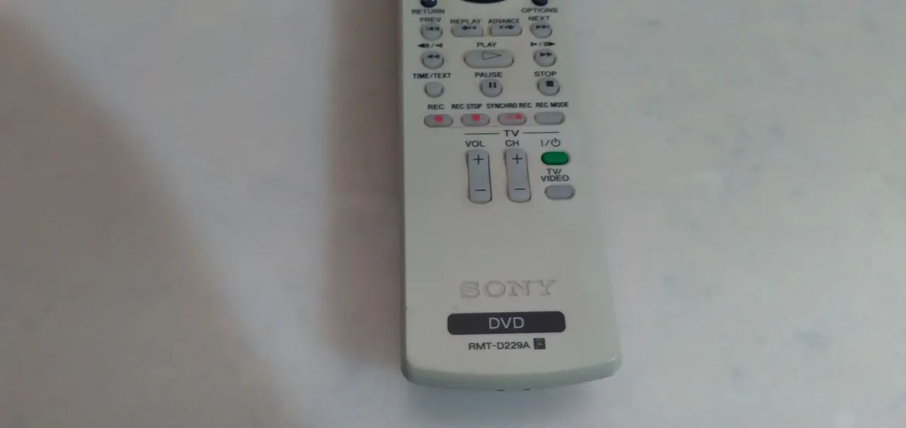 Controle Remoto Original Gravador de DVD SONY - Foto 2