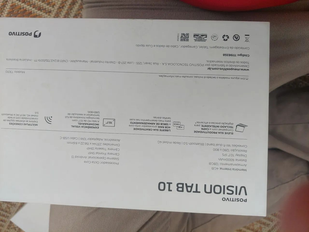 Tablet Android 10.1 polegadas - Novo! - Foto 2