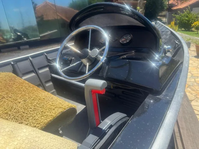 barco de aluminio  miraguaia 500 sl feito por encomenda 100% soldado 4,9 metros