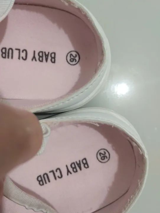 Tênis Baby Club Infantil - Tamanho 26