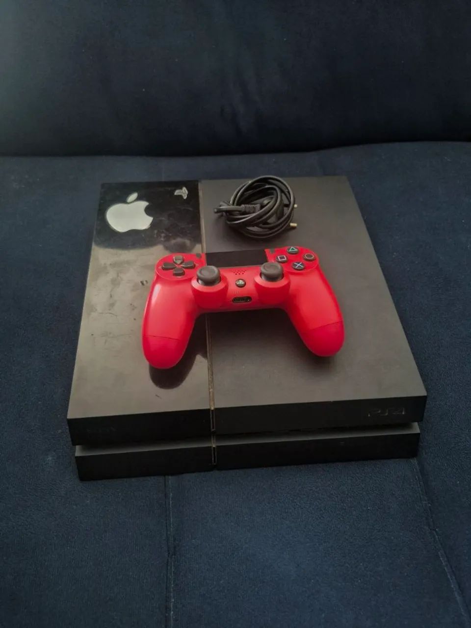 PS4 COM JOGOS SÓ PEGAR E JOGAR CONTROLE CABO HDMI E CABO DE FORÇA ORIGINAL BARATO BIGUAÇU  - Foto 4