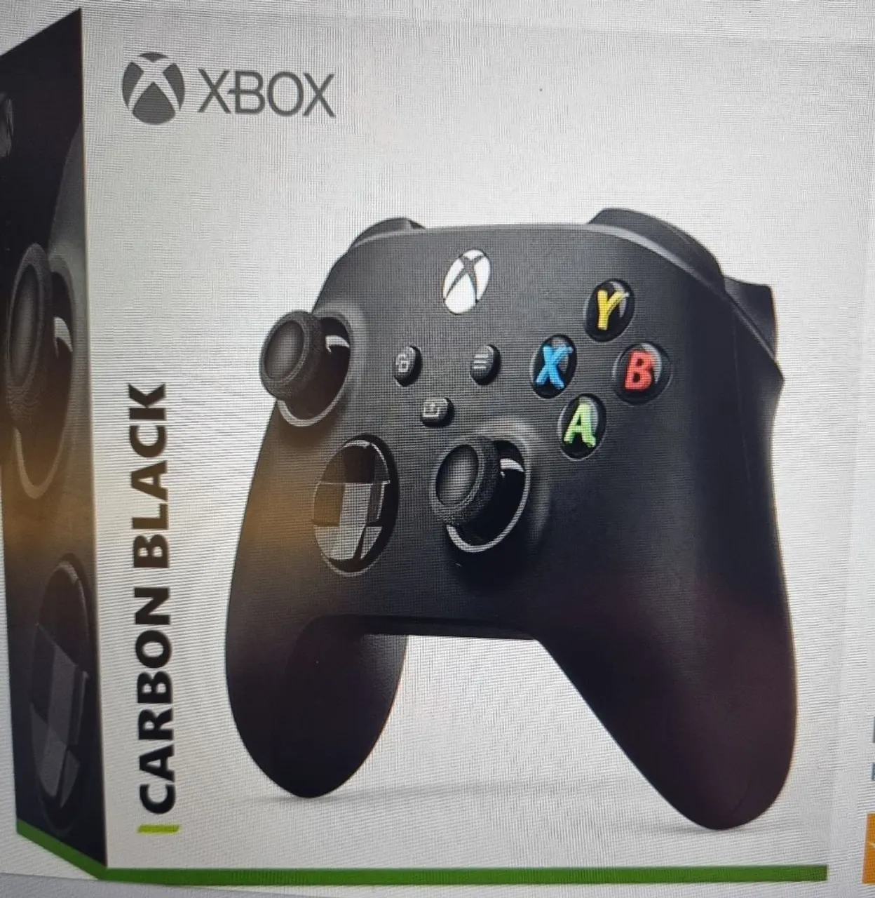 Controle Xbox Carbon Black - Original com bateria