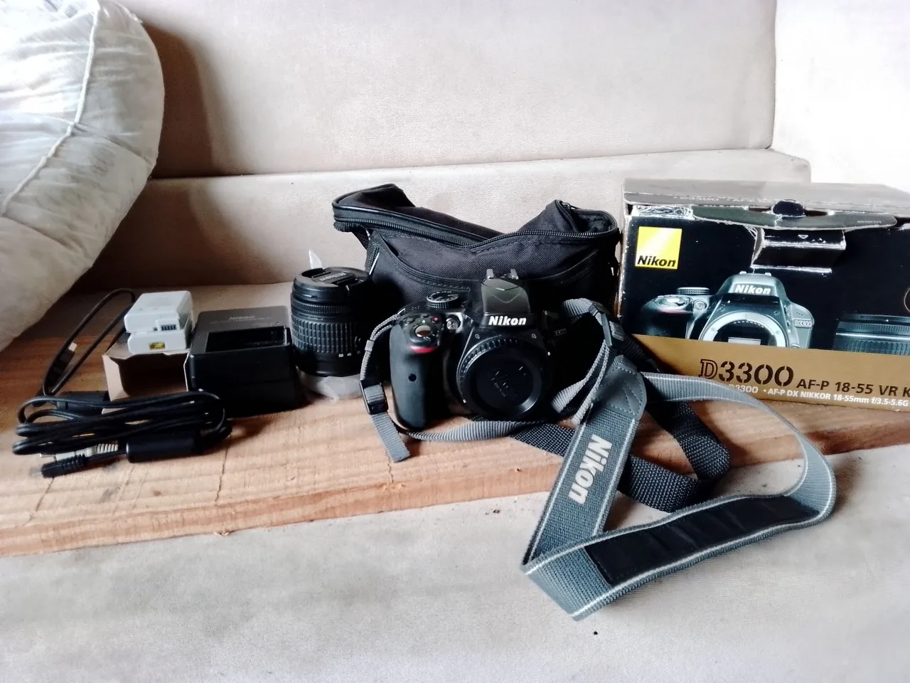 Nikon D3300 com Lente 18-55mm VR Kit