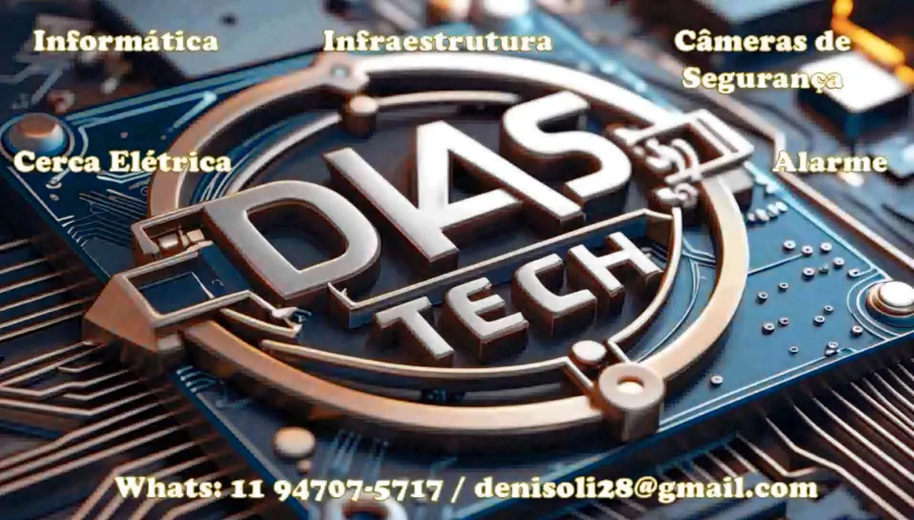 Informática - Câmeras de Segurança - Alarme - Cerca Elétrica - Infraestrutura