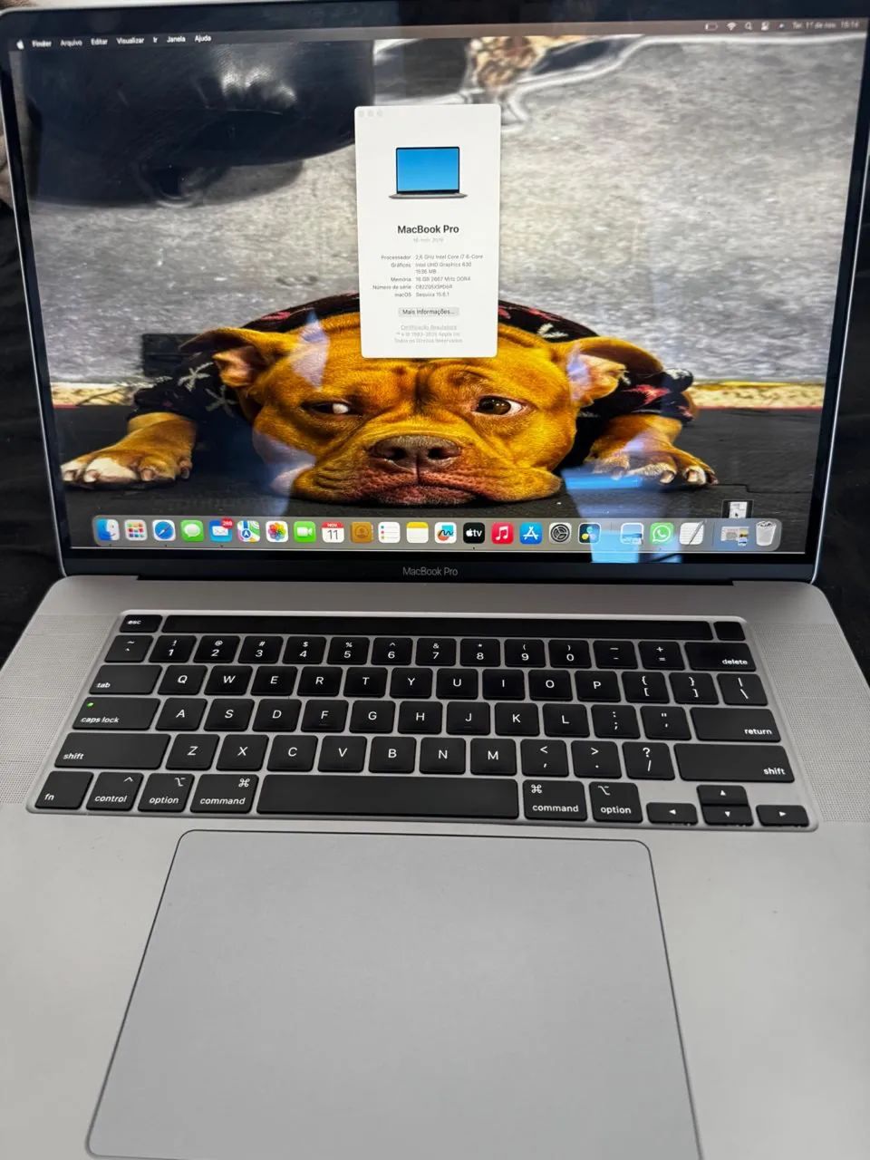 MacBook Pro 16? 2019 2,6 GHz Intel Core i7 6-Core SSD 2TB semi novo  caixa 