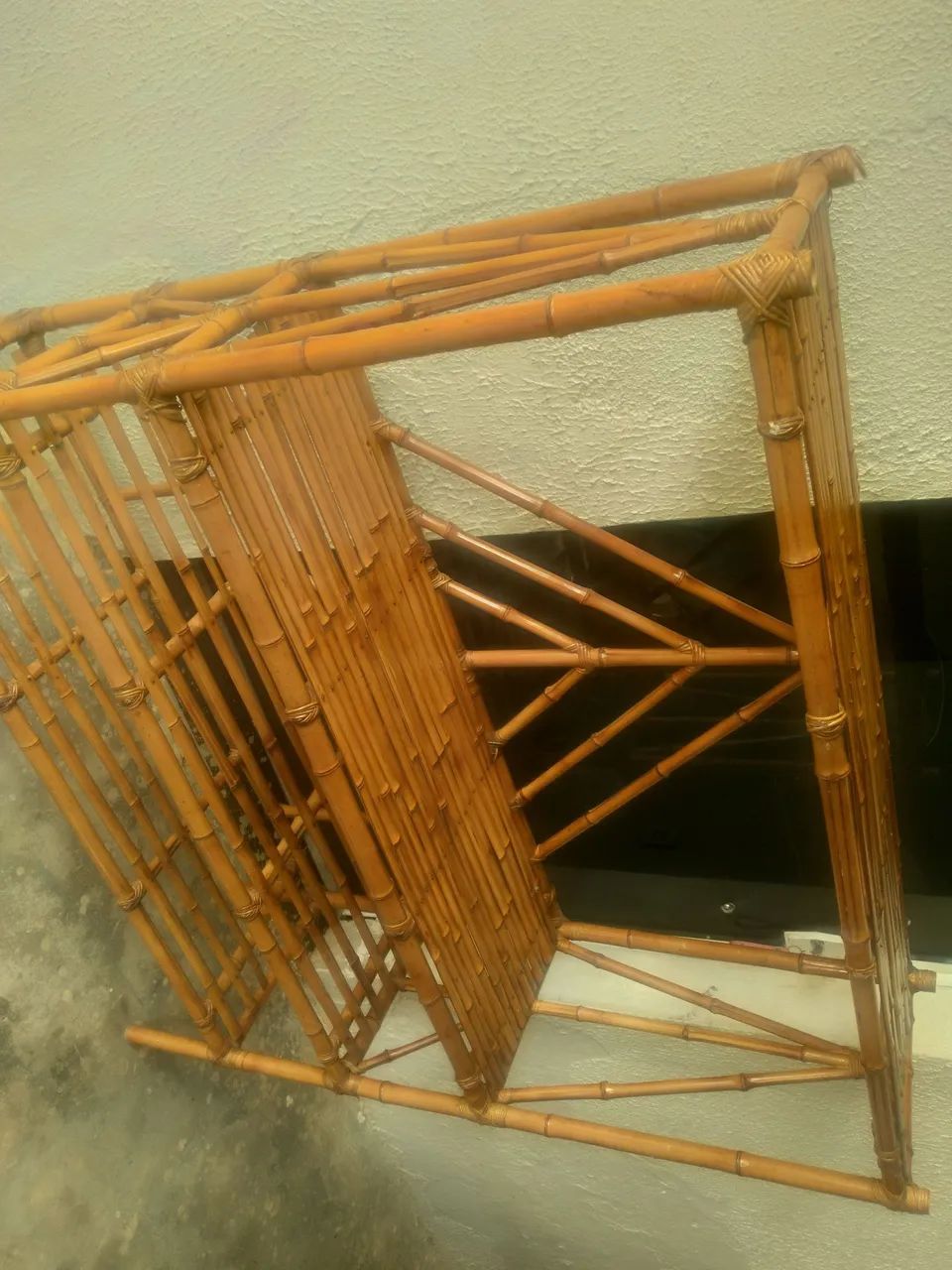 Estante de bambu rustico 64850627990018124