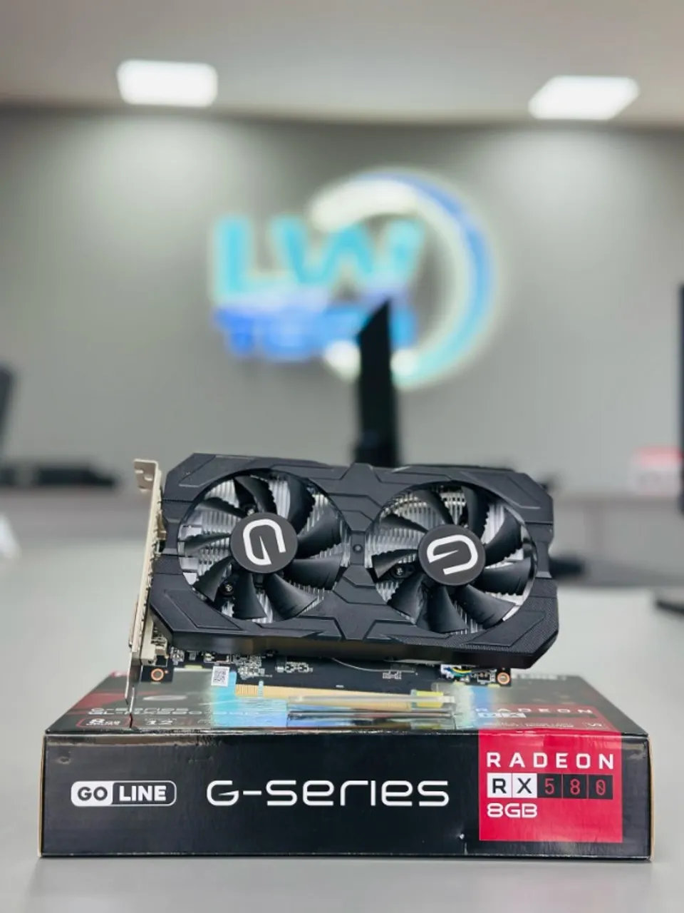 Placa de Video RX580 8GB - Loja LW Tech