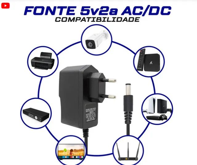 FONTE PARA TV BOX 5V-3.1A ( TVBOX ) - Foto 5