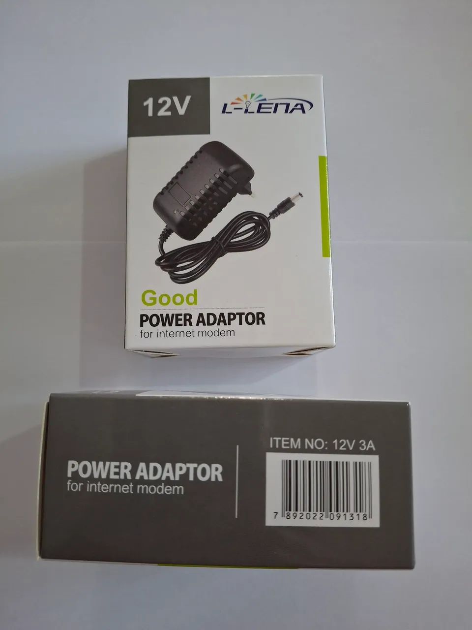 2 Fontes Adaptador 12V L-LENA para alimentar modems de internet, roteadores e cameras - Foto 2