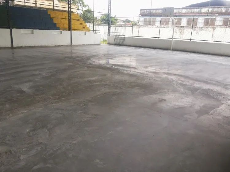 Piso concreto polido e Lage Concreto 
