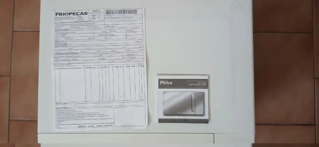 Microondas Philco 28L 220v  Espelhado - cor branco - Foto 4