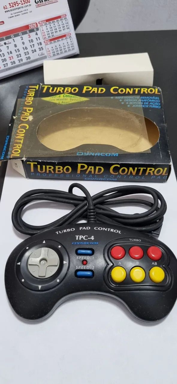 Controle Dynacom Tcp 4 - Compatível Atari  - Foto 2