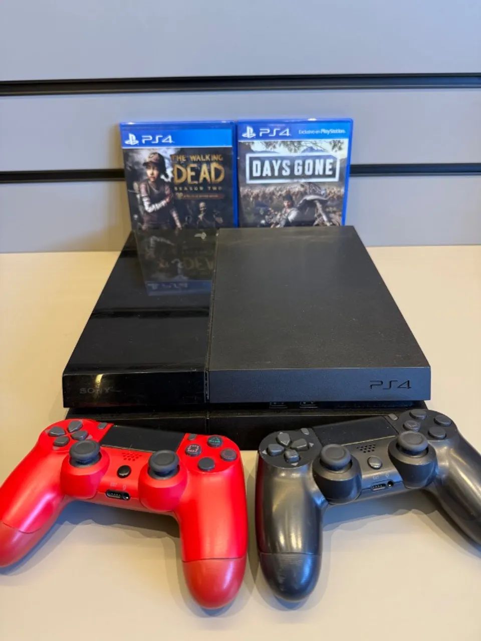 PS4 DE 500GB FAT DOU 3 MESES GARANTIA  - Foto 3