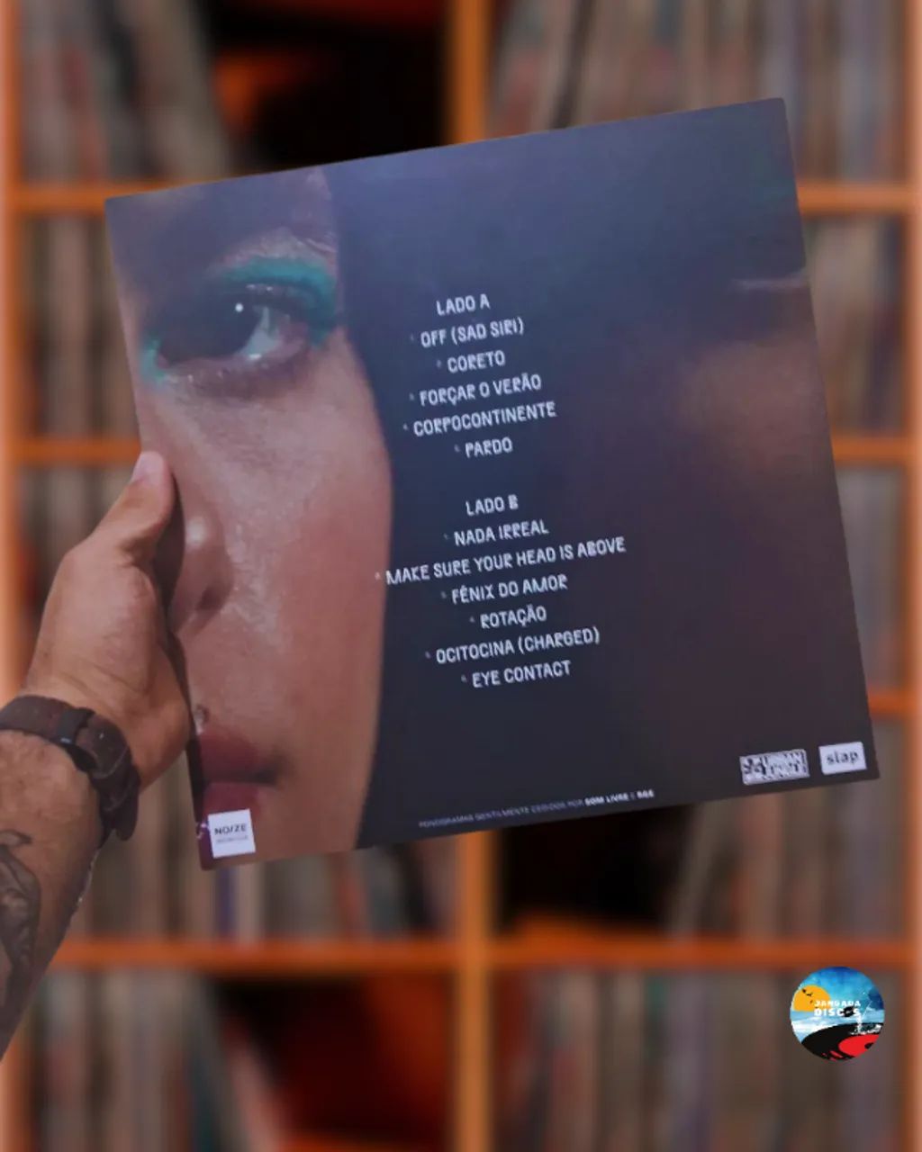 Vinil LP Céu APKÁ NRC novo - Foto 3