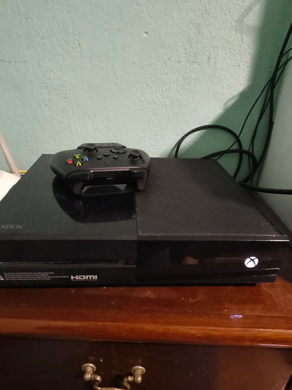 Xbox one seminovo com controle