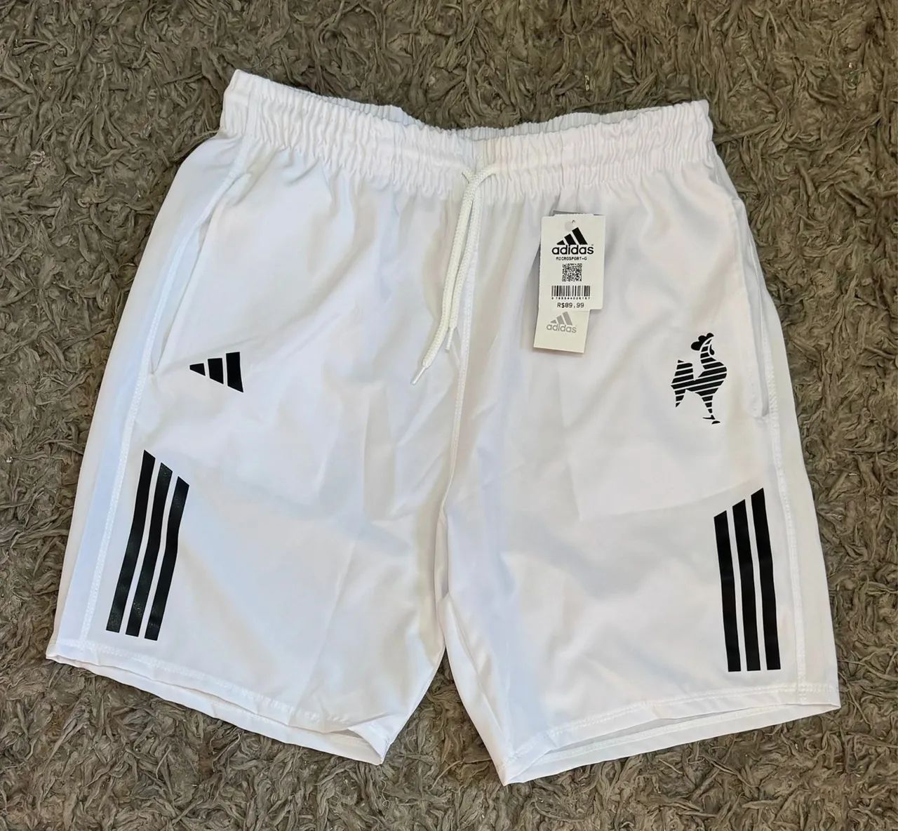 Bermudas Dry Fit Atlético e Cruzeiro 