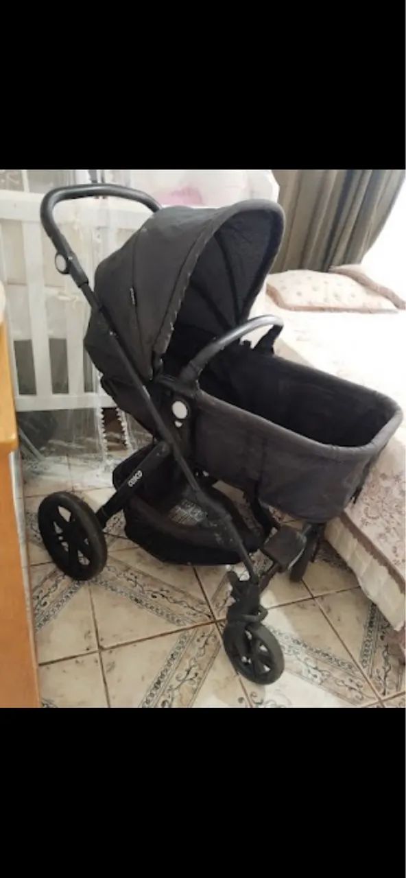 Bebê conforto com carrinho Moisés  - Foto 3