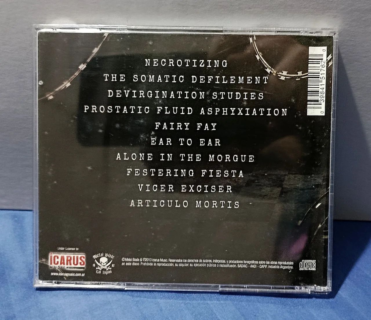 CD Whitechapel - The Somatic Defilement, Importado - Deathcore  - Foto 4