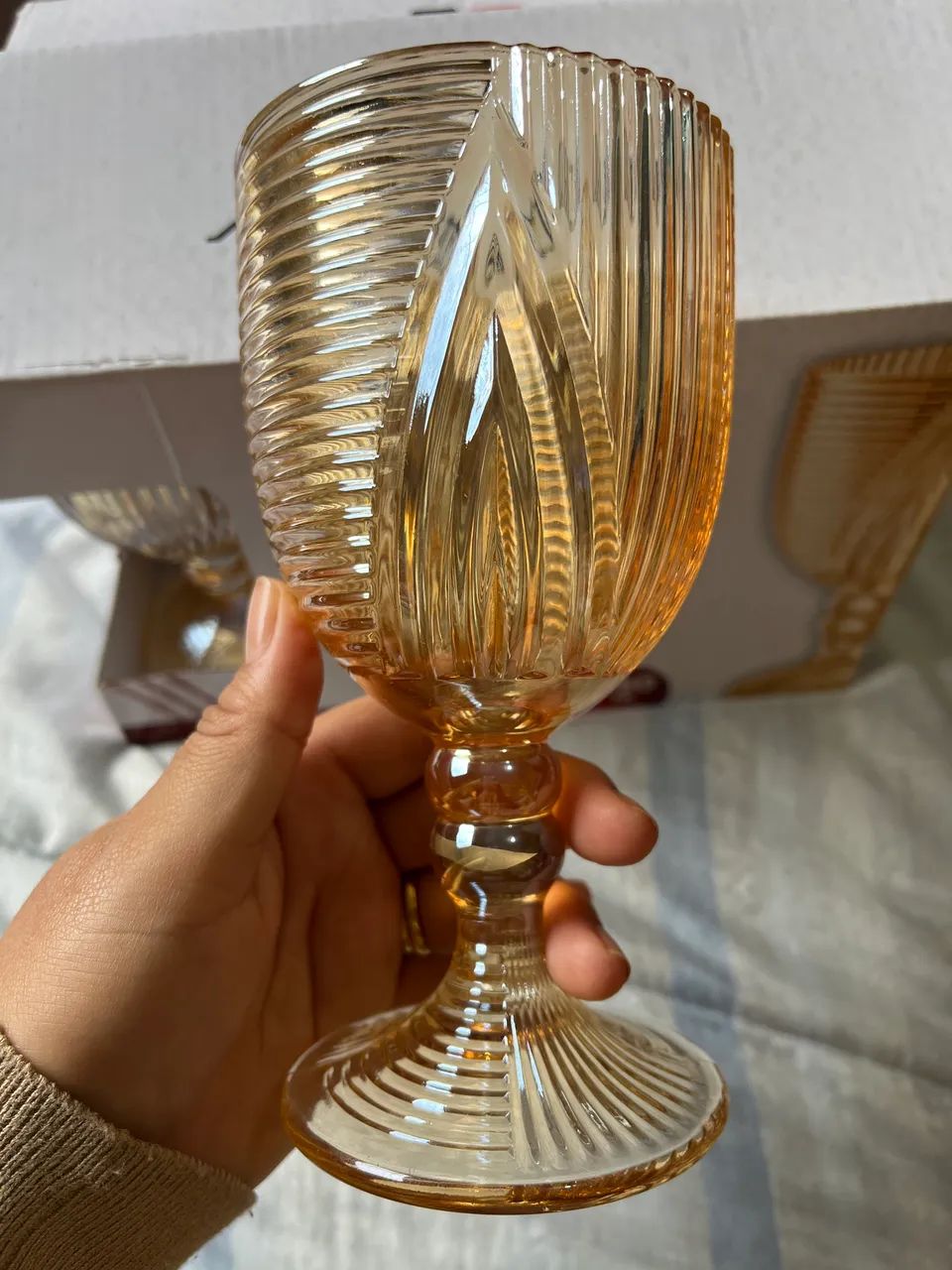 Jogo de taça, de copo e xícaras Imperial completo! - Foto 2