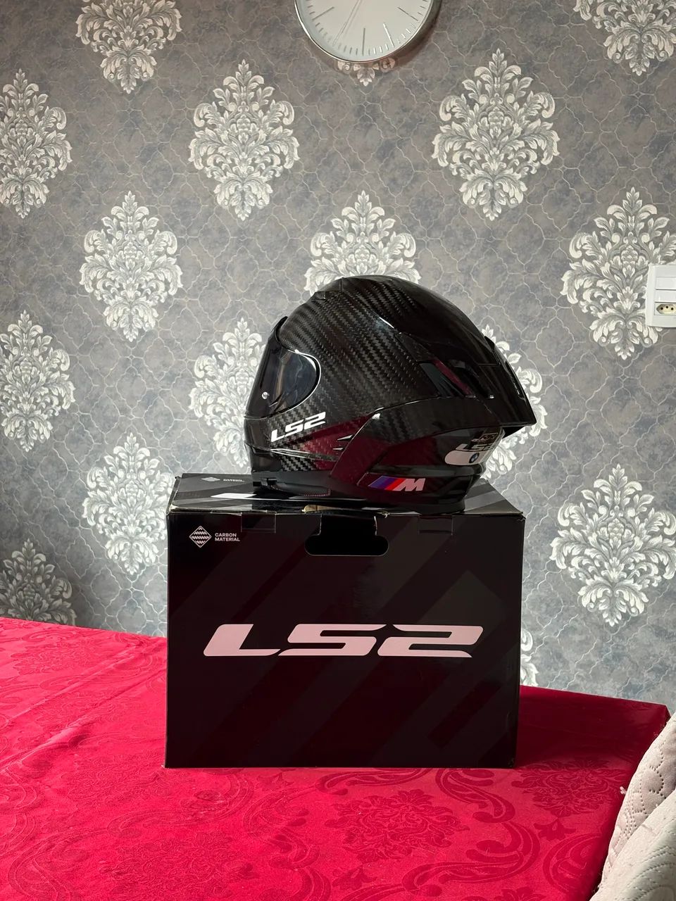 Capacete LS2 Dragon Solid Carbon - Foto 2