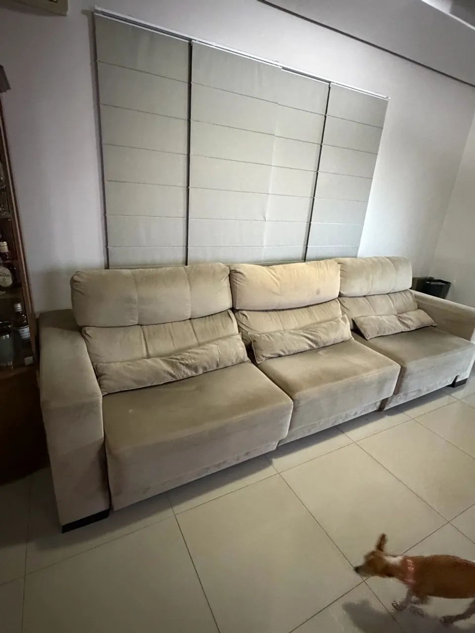 Sofá reclinável 