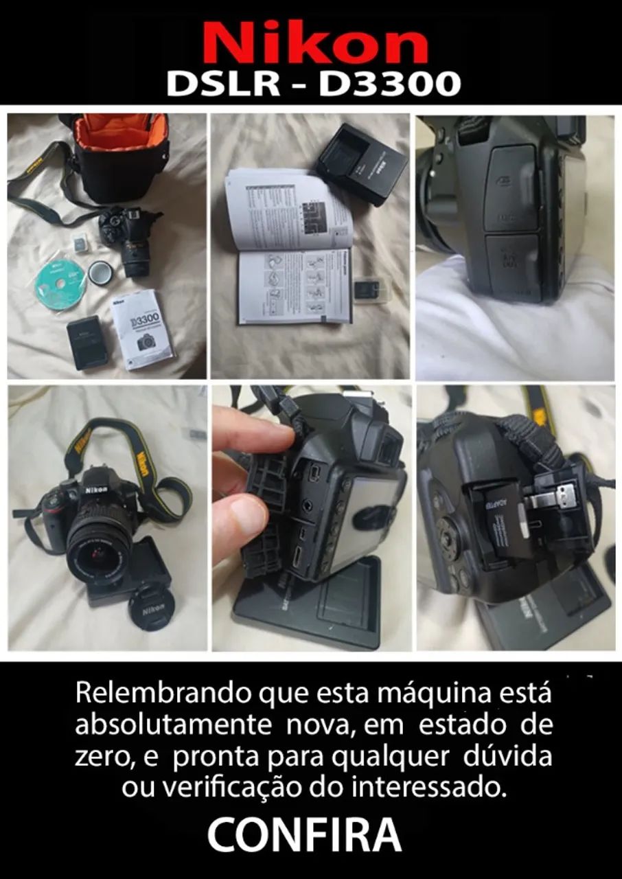 Camara Nikon 3300 - Foto 3
