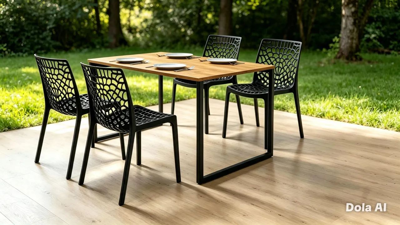 Mesa de Jantar c/4 Cadeiras  - Foto 4
