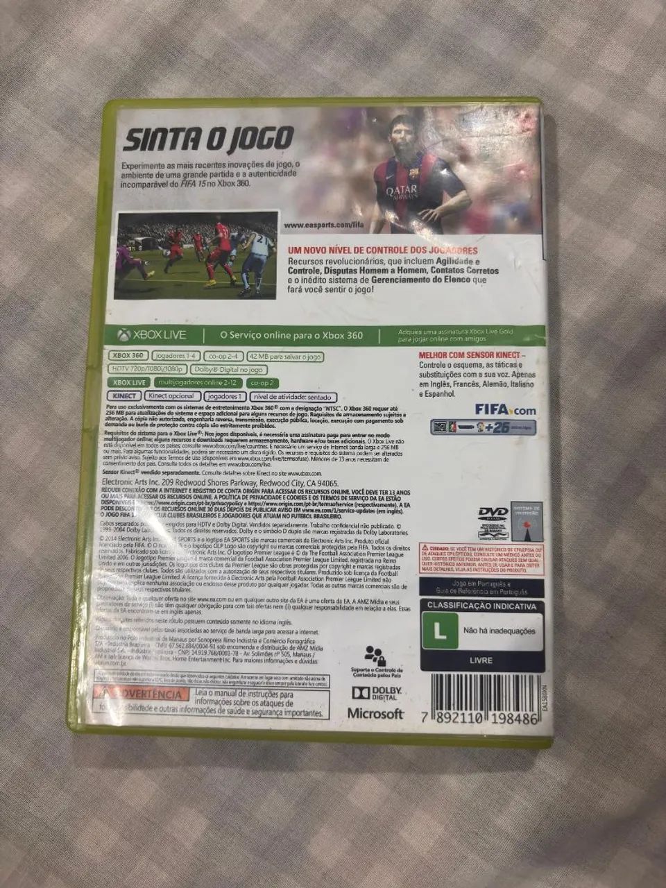 Fifa 2015 xbox 360   original  - Foto 2