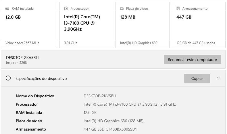 Computador Dell Inspiron 3268 12GB RAM + SSD - Foto 4