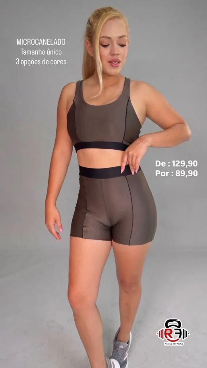 Roupas para academia 