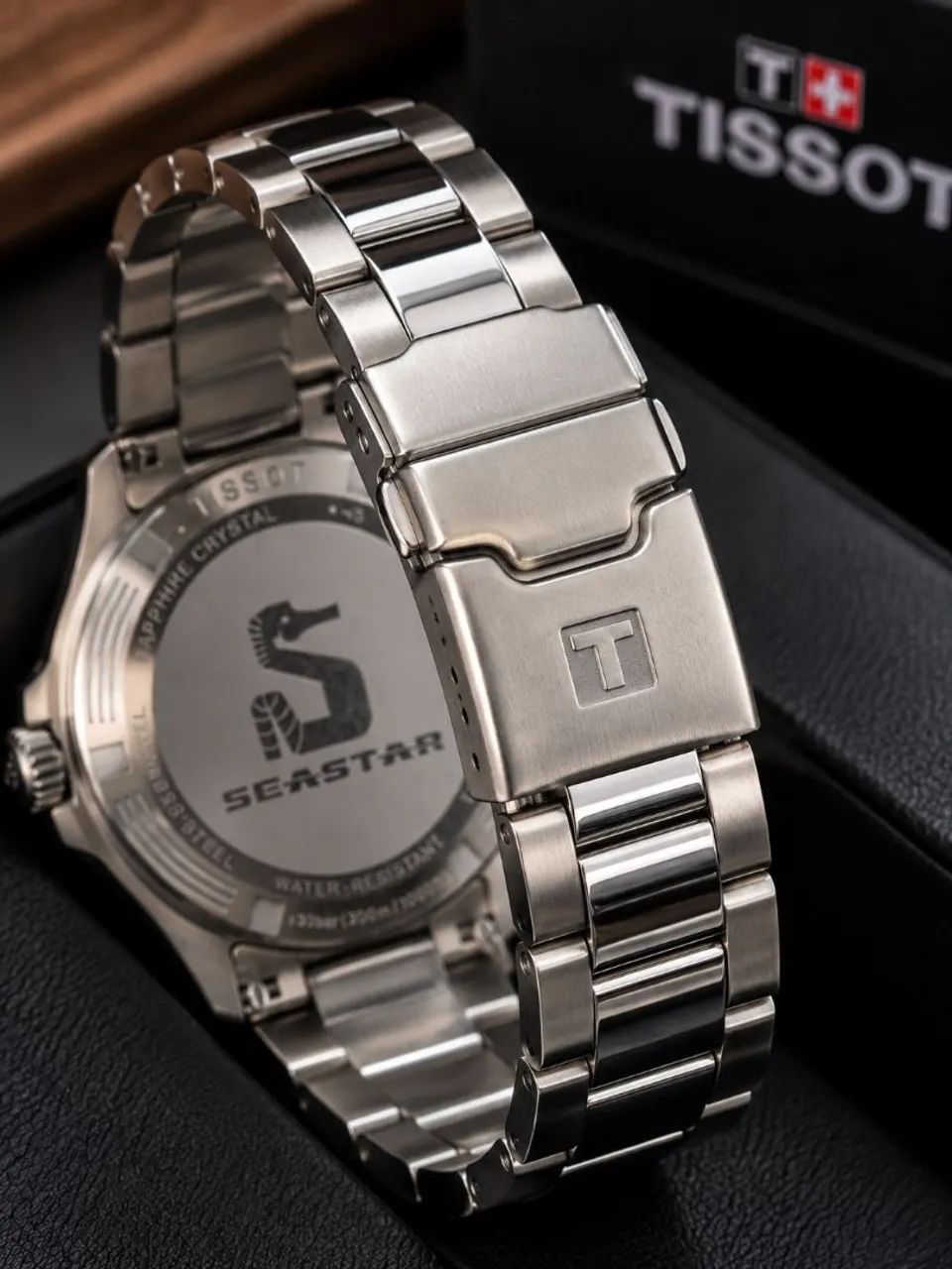 Relógio TISSOT SEASTAR 1000 QUARTZ 40MM - Foto 5