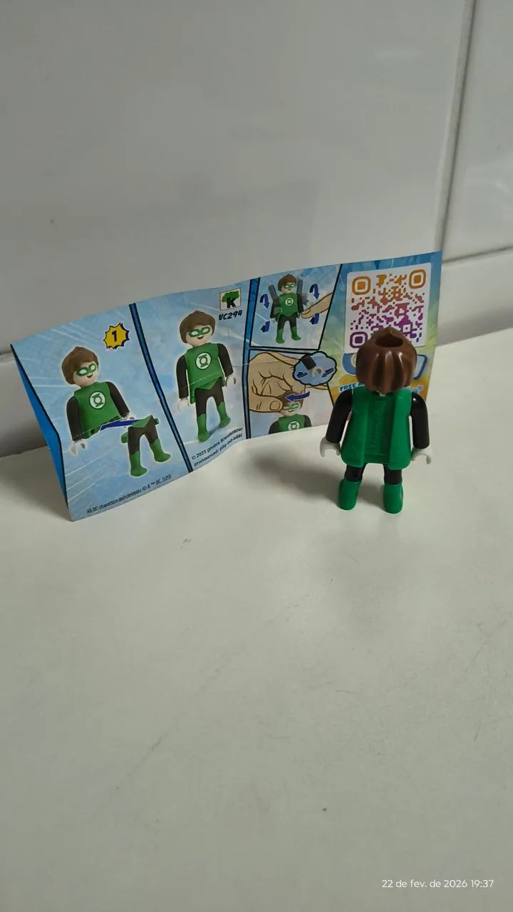 Playmobil DC Lanterna Verde Kinder Ovo  - Foto 3