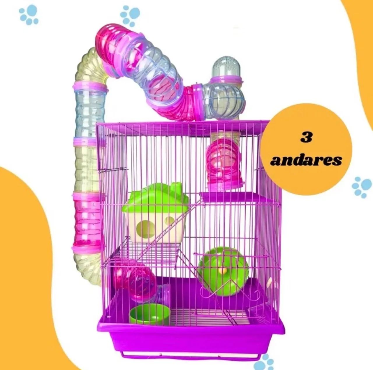 Gaiola para hamster 