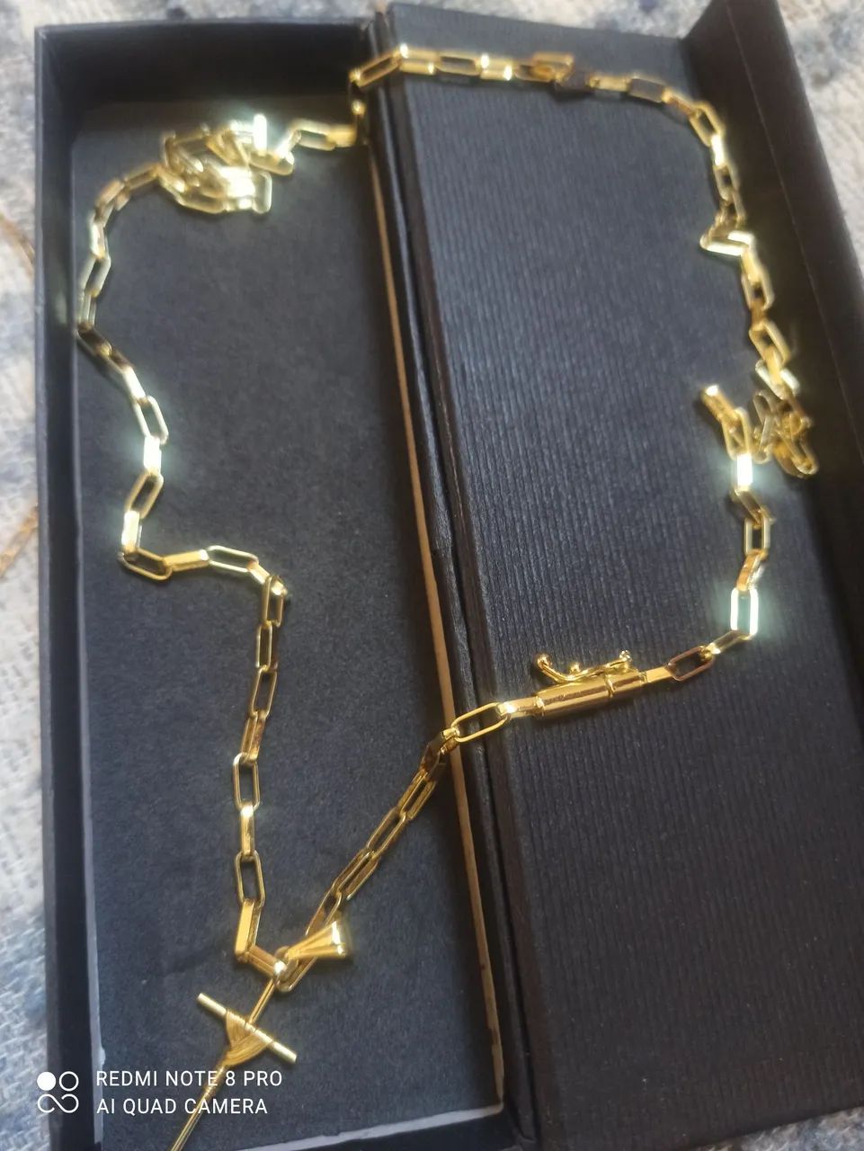 Corrente 18k quilates banhada a ouro. *13