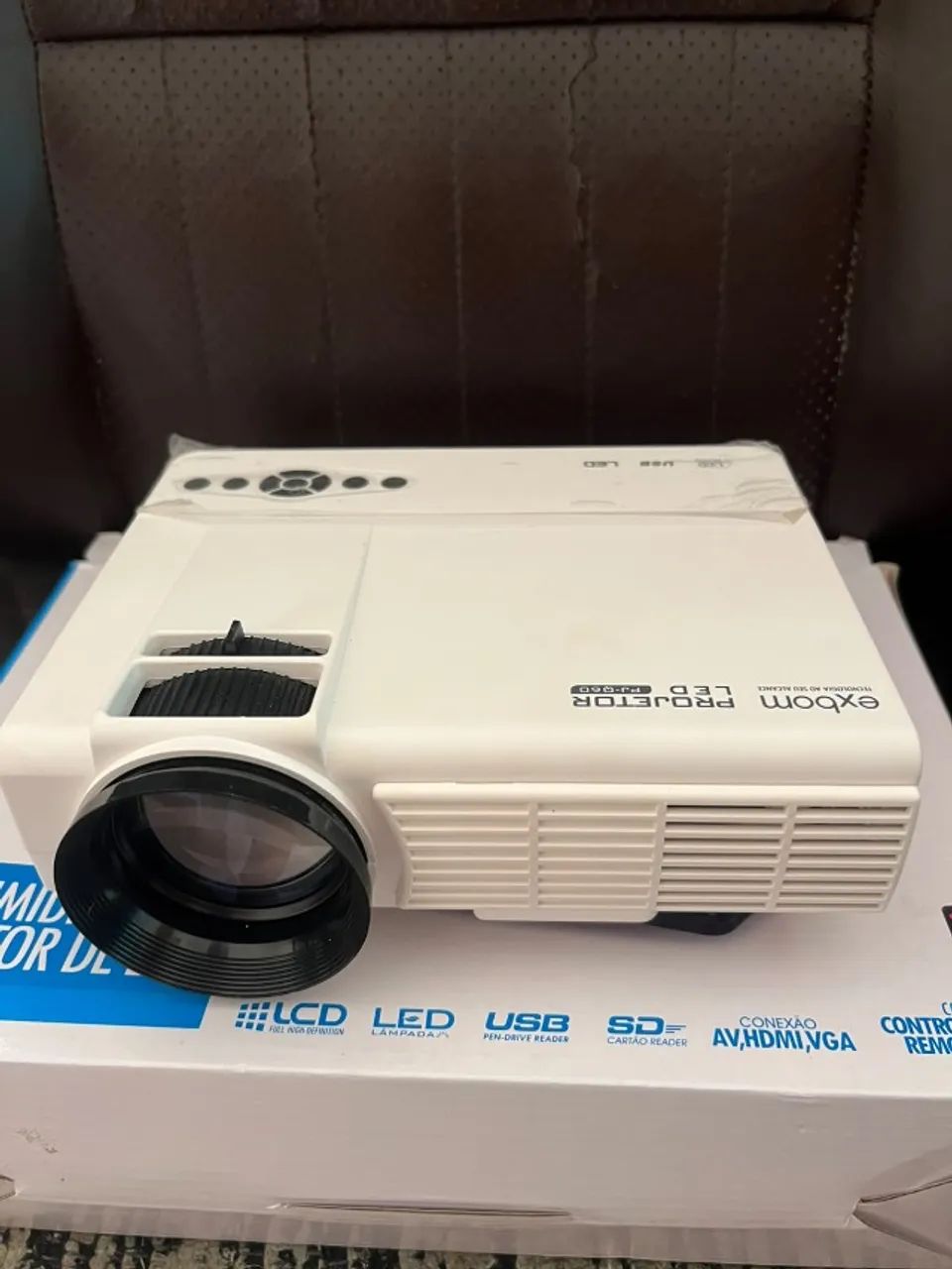 Projetor De Led Multimidia Exbom