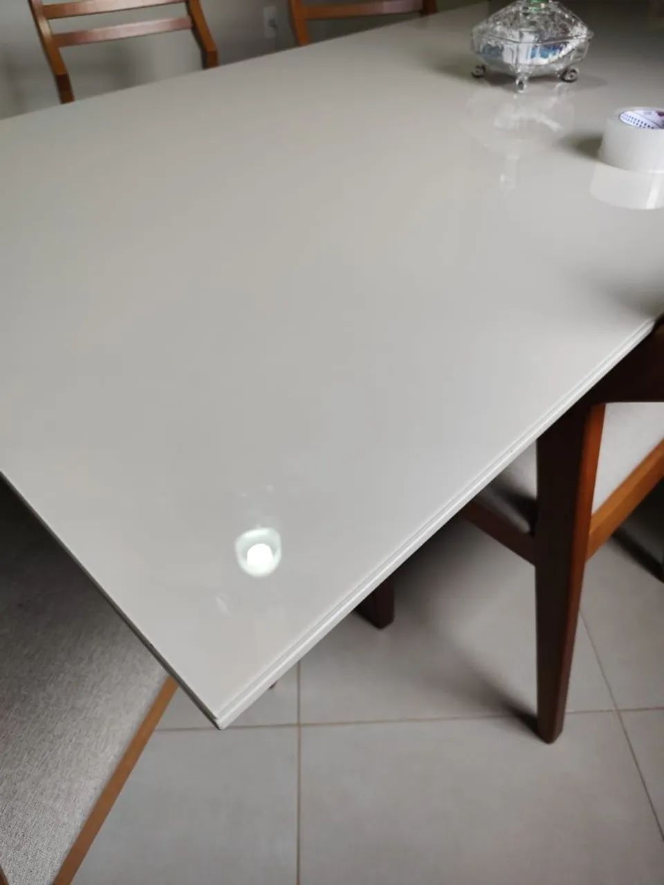 Mesa sem ou com cadeiras de 6 lugares - Foto 4