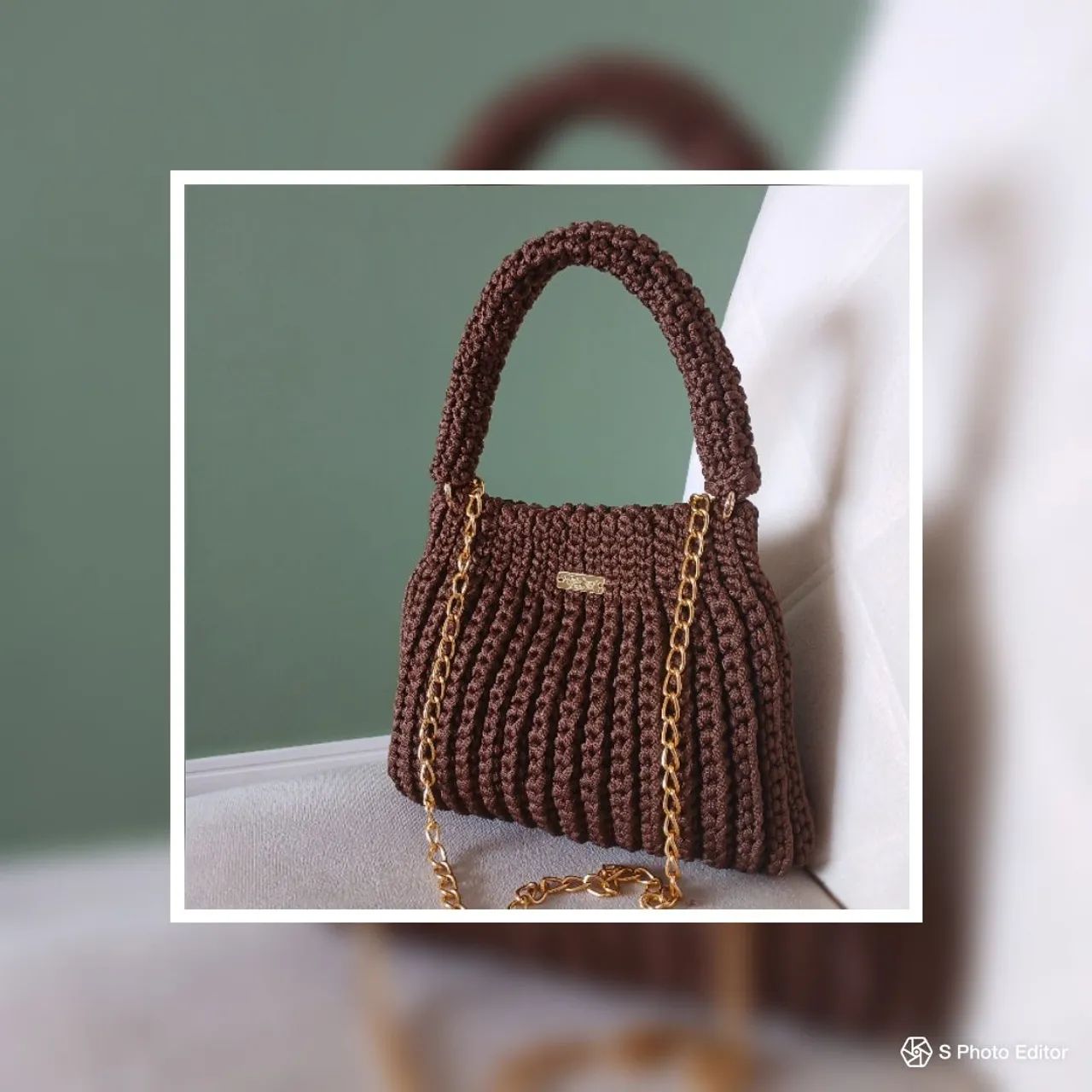 Bolsa de crochê  - Foto 2