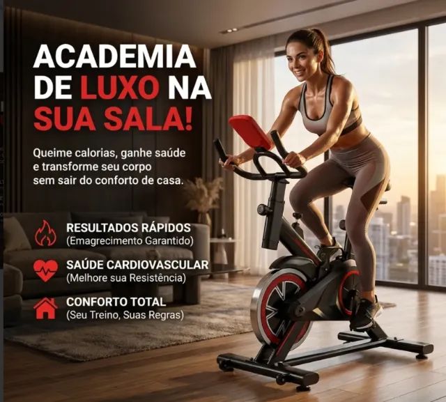 Bicicleta Ergométrica Spinning Cardio E Musculação - Foto 4