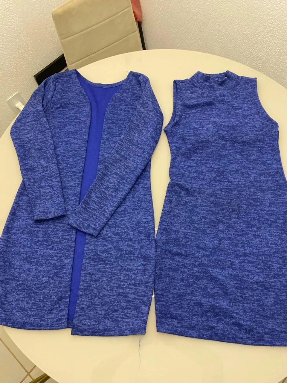 Vestido com casaco 