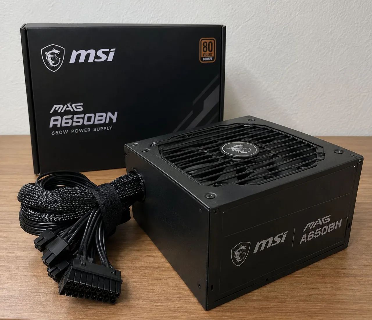Fonte Msi Mag 650w 80 Plus Bronze 