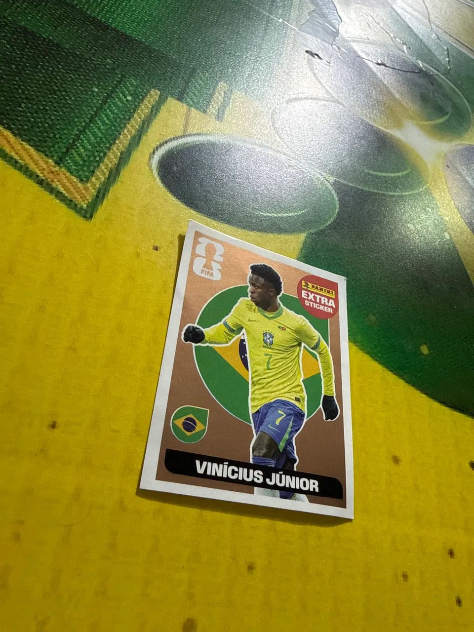 Figurinha extra legend Vini jr Bronze copa 2026  - Foto 2
