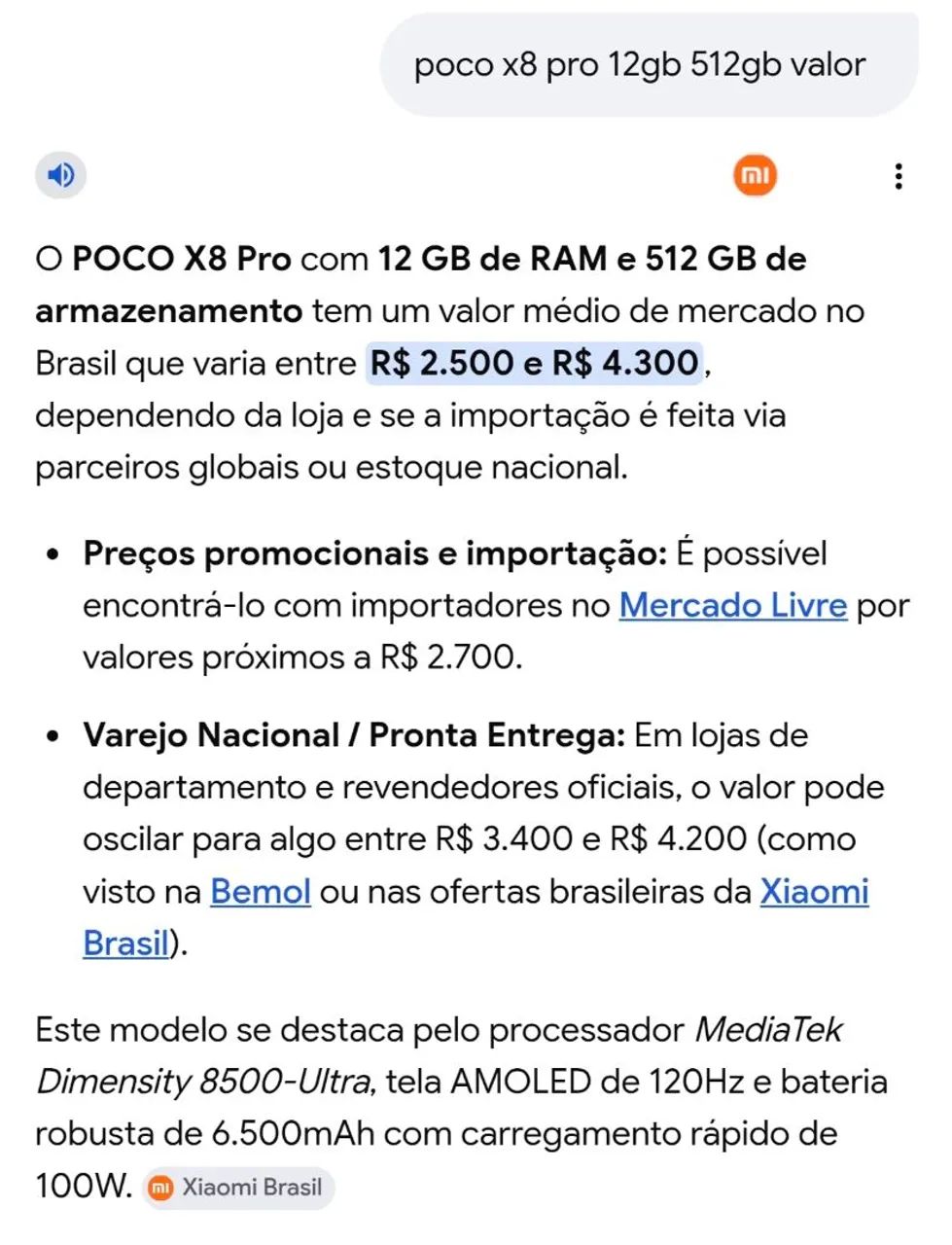 POCO X8 PRO 512gb 12gb - Foto 5