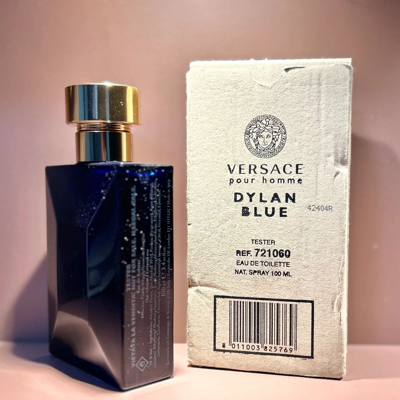 Tester Versace Dylan Eau de Toilette 100ml - Novo e Original - Foto 2