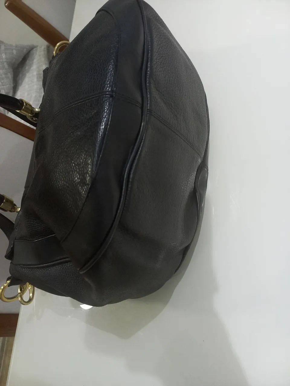 Bolsa de couro legitimo,Dumond - Foto 4