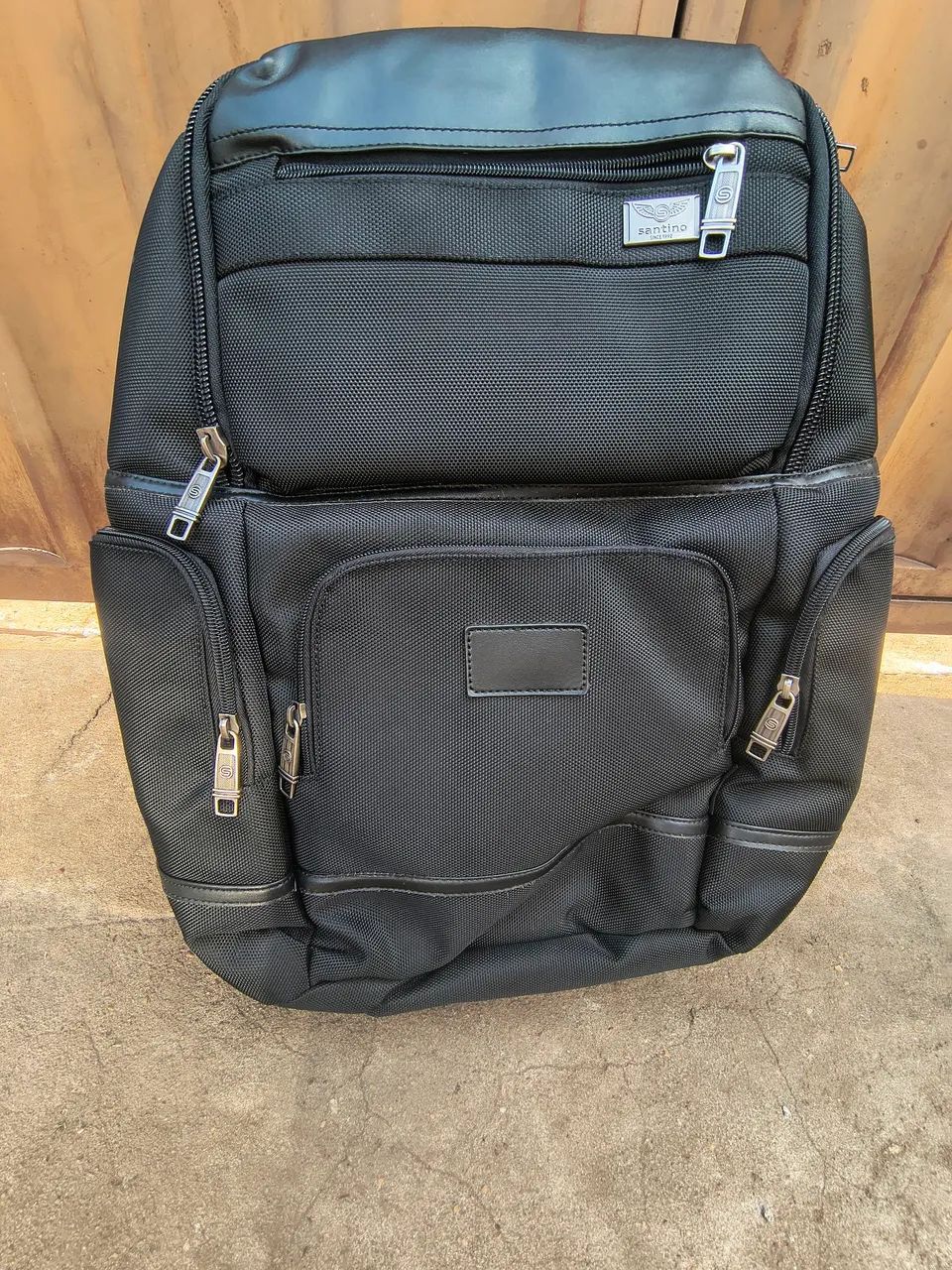 Mochila Santino Reforçada Para Notebook E Viagem<br>R$80,00