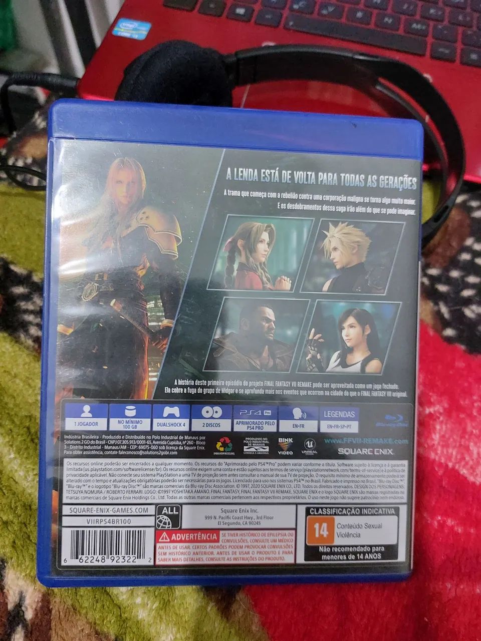 PS4 Final Fantasy 7 REMAKE  - Foto 3