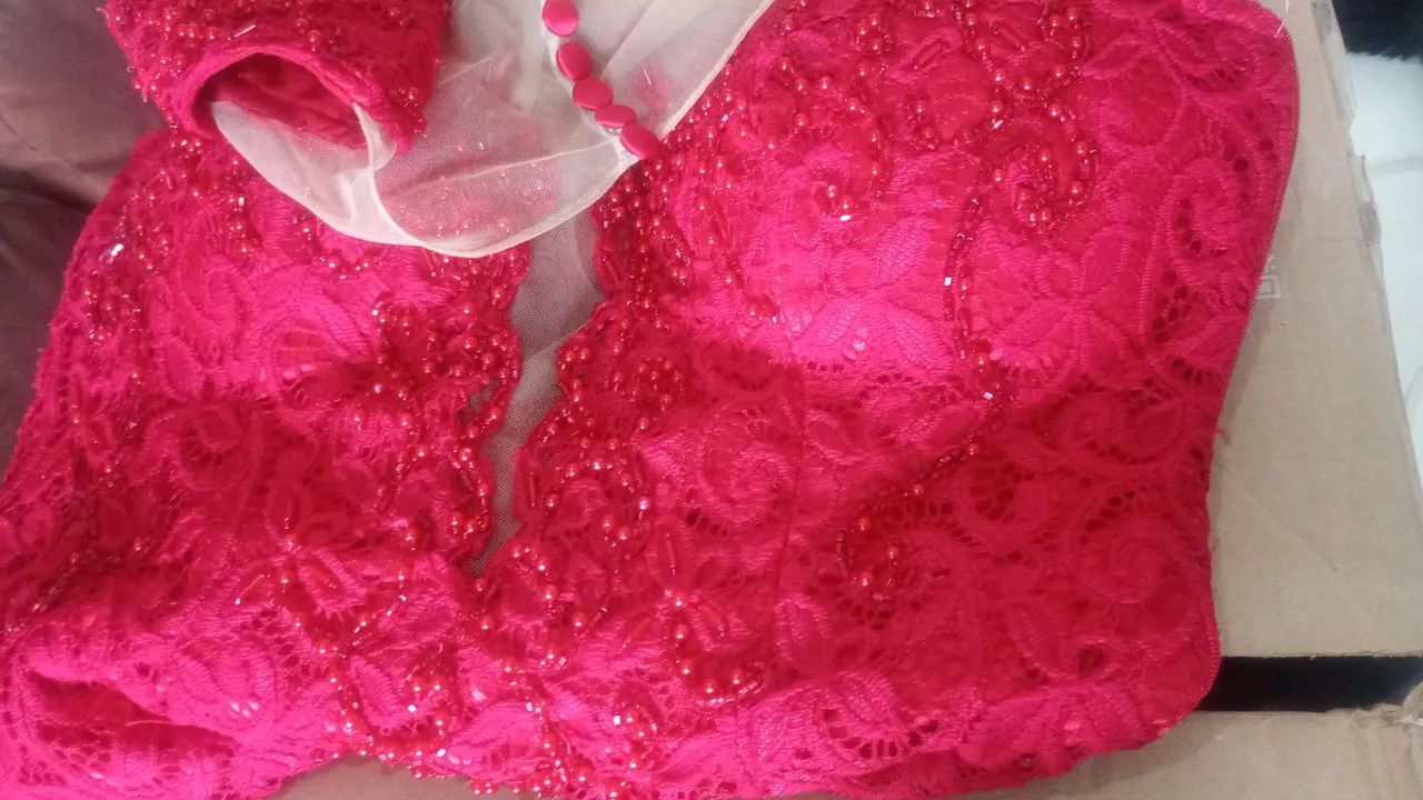 Vestido bordado