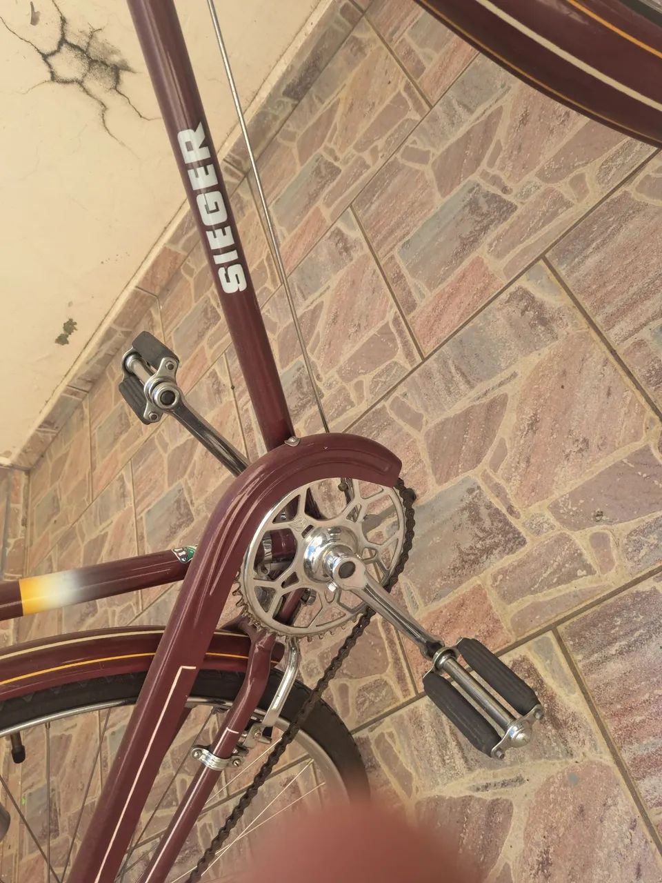 Bicicleta antiga sieger - Foto 4